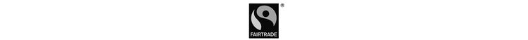 Fairtrade Siegel schwarzweiß